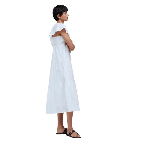 Madewell White Midi Dress - Picture 3 of 10